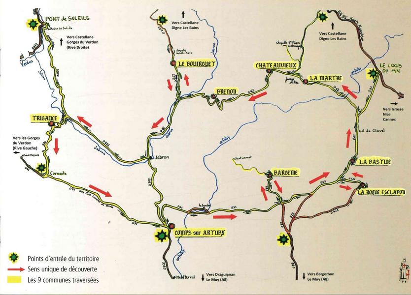 La Route de l'Histoire et des Légendes