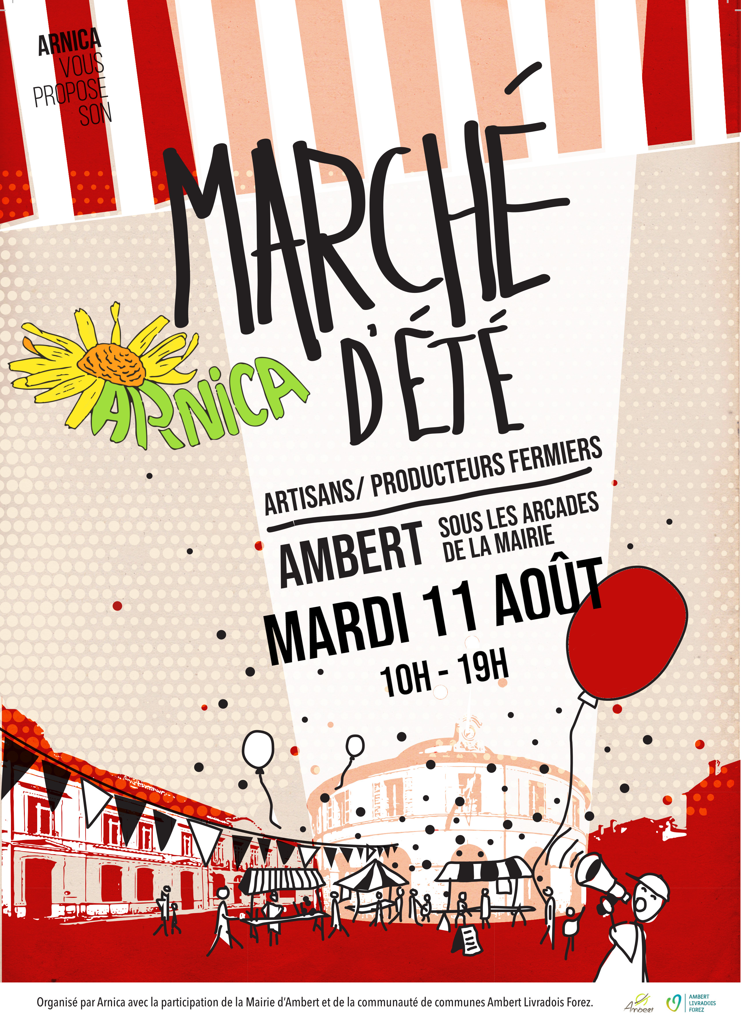 Marché d’été, marché artisanal et de producteurs