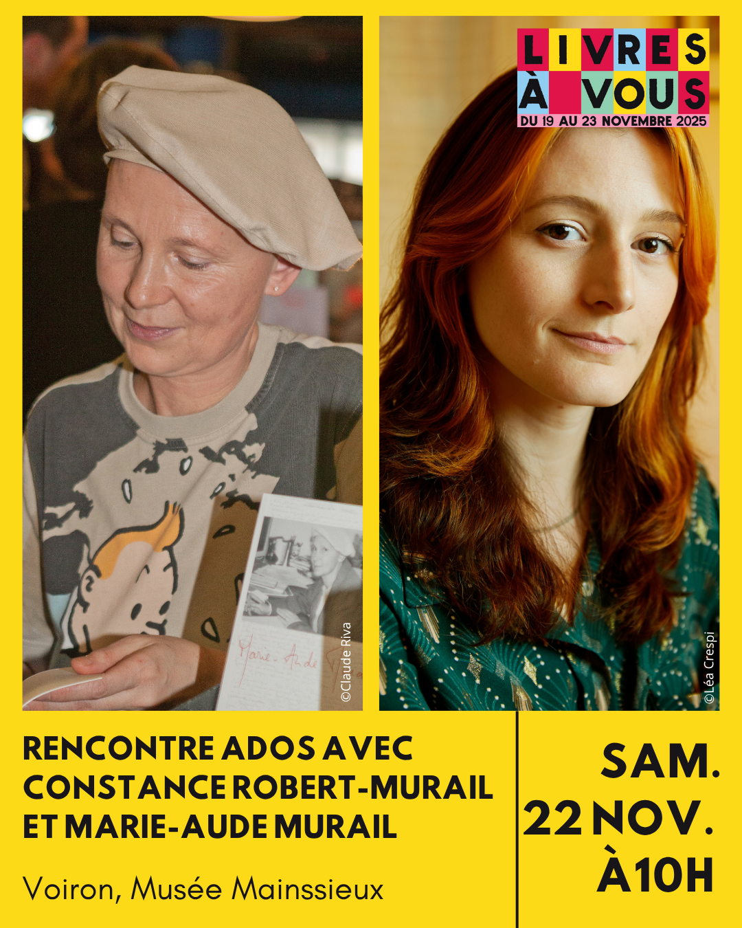 Francœur, l’art de transmettre : Rencontre ados avec Marie-Aude Murail et Const…