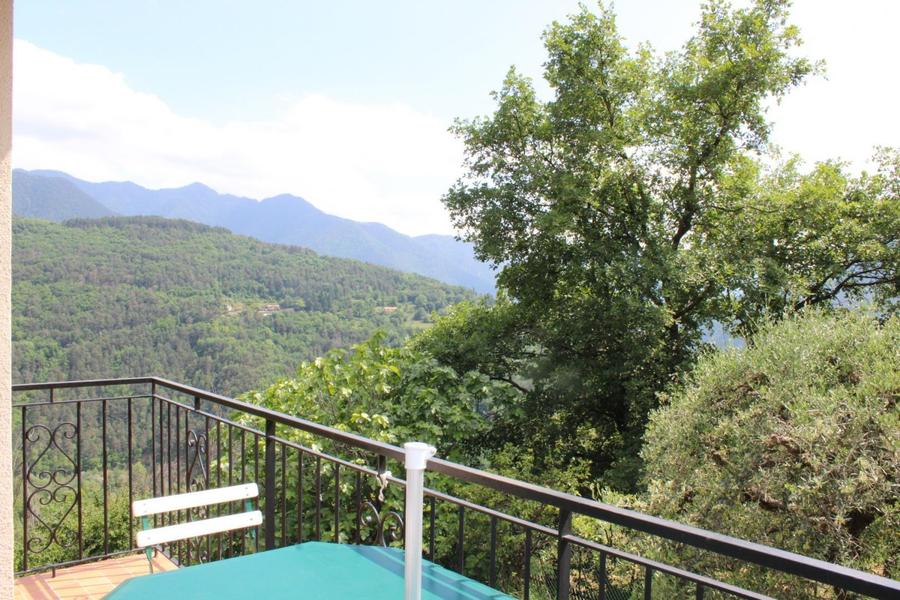 Gîte du Colombier-Terrasse du séjour-Belvédère-Gîtes de France des Alpes-Maritimes