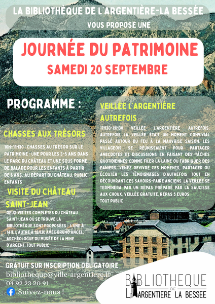 Veillée l'Argentière autrefois_L'Argentière-la-Bessée