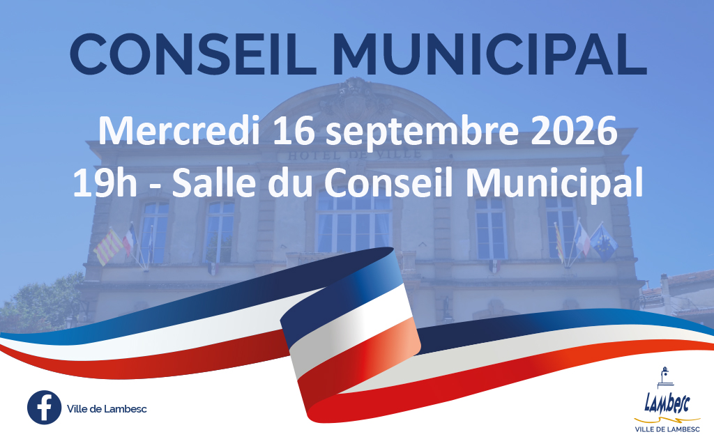 Conseil municipal - Séance publique