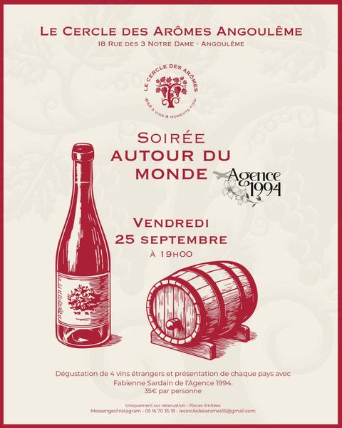 Le Cercle des arômes - Soirée autour du monde