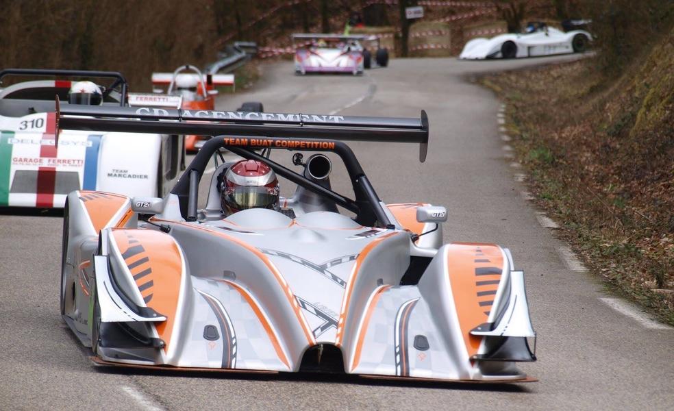 Essais course de côte à Creys Mepieu