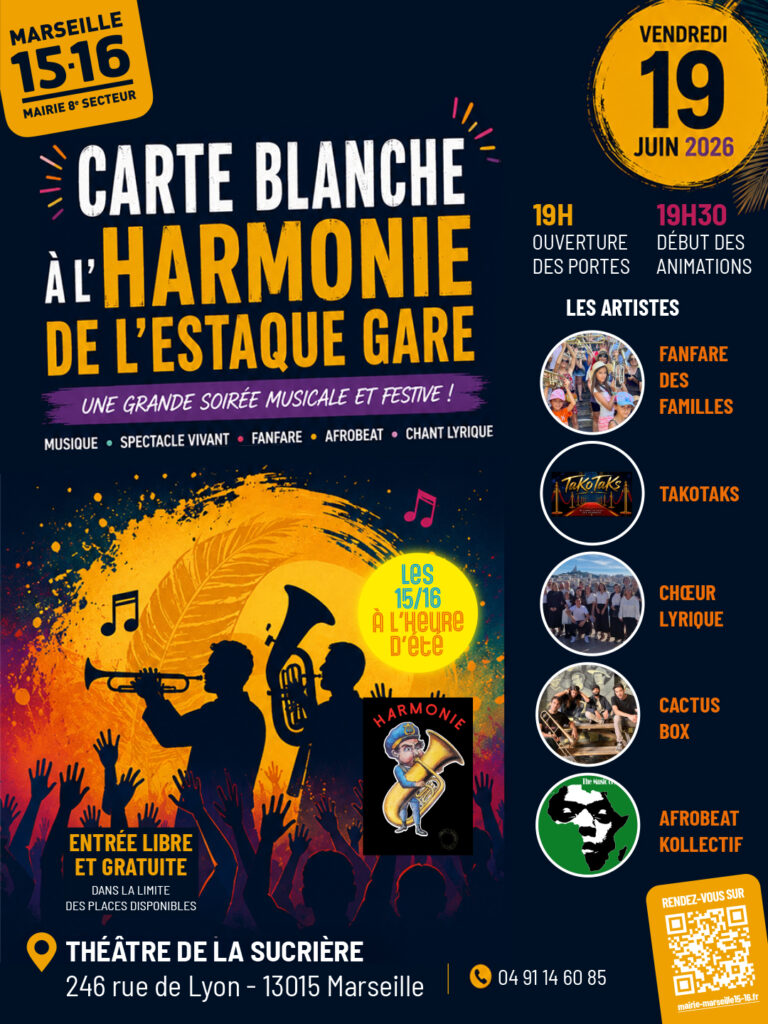 Carte blanche à l'Harmonie de l'Estaque gare
