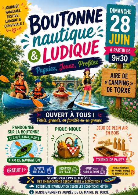 Boutonne nautique et ludique