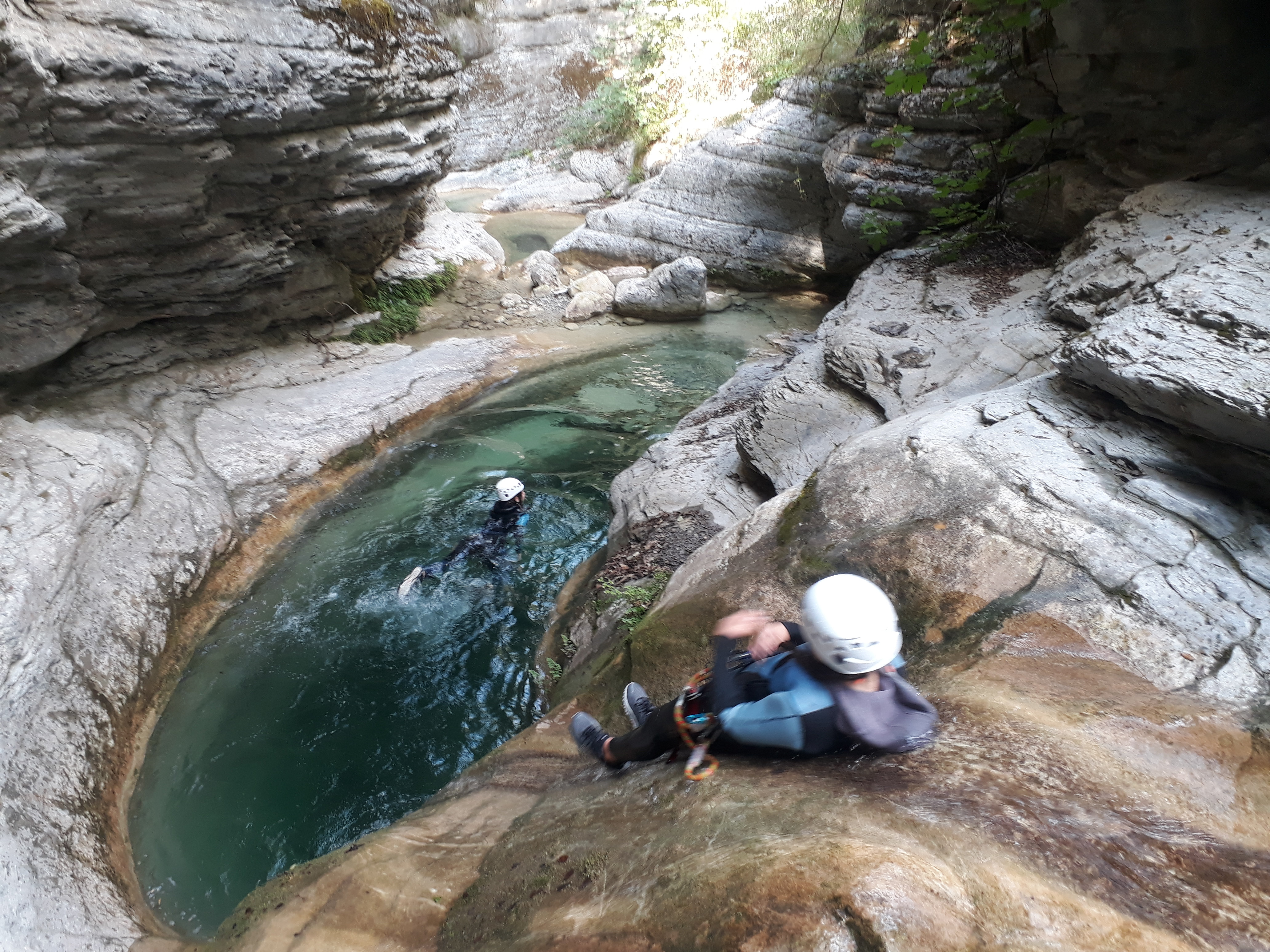 Canyoning and hiking with Roya Evasion Breil sur Roya Menton