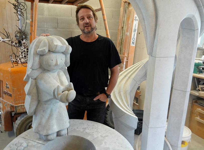 Desca. Exposition de sculpture._Taninges