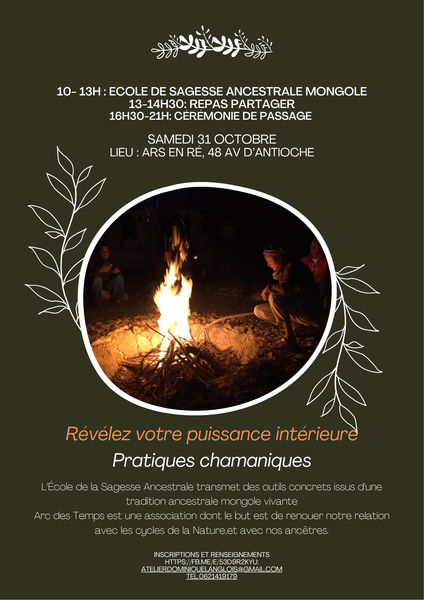 Cérémonie de passage chamanique