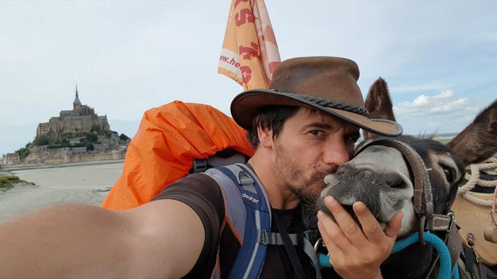 Exposition : Le voyage de Stéphane Blaise et son âne Marius