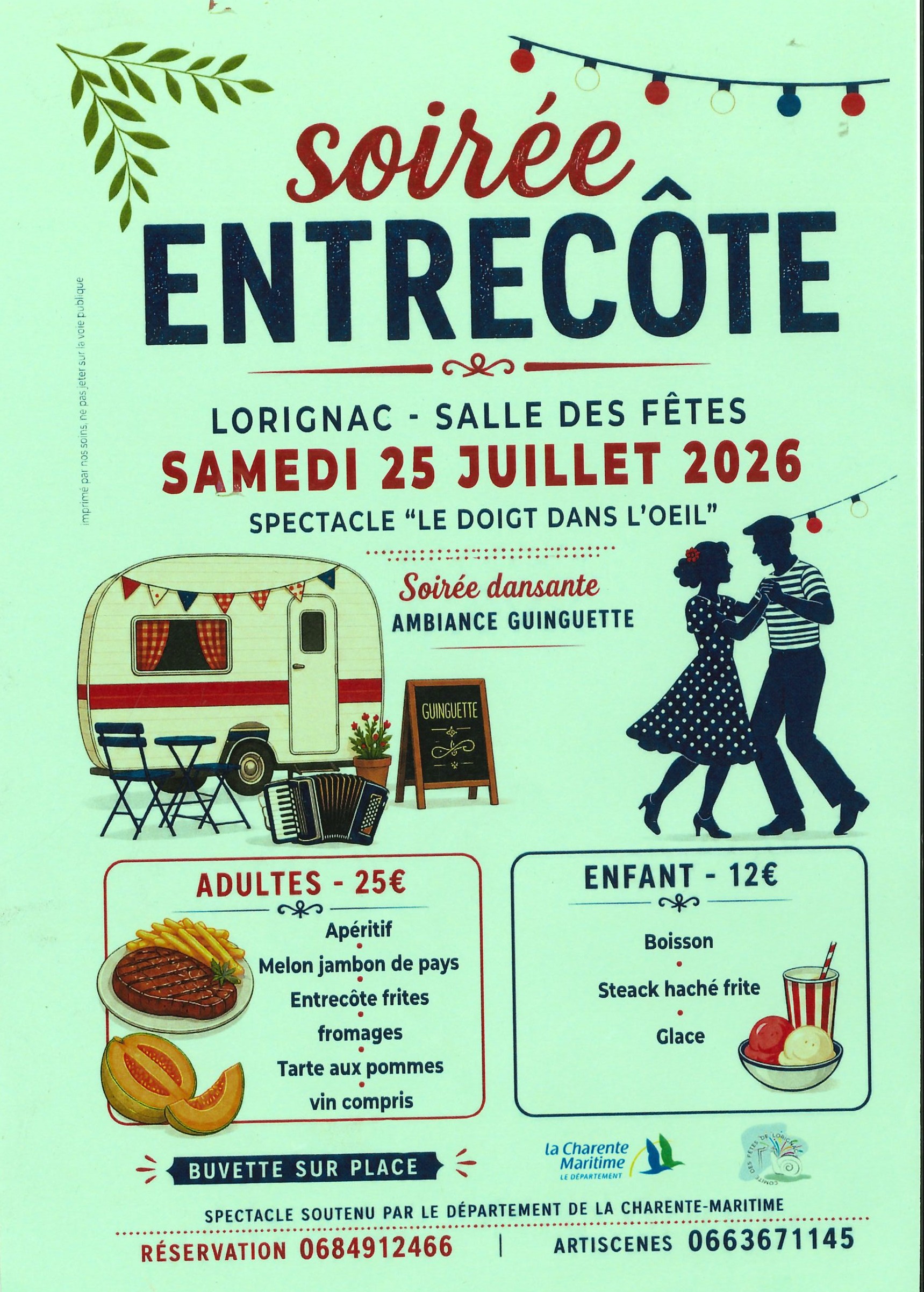Soirée entrecôte