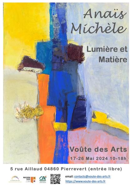 Exposition "Lumière et Matière" par l