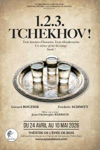 Spectacle : 1.2.3. Tchekhov ! au Théâtre de l'Epée de Bois 