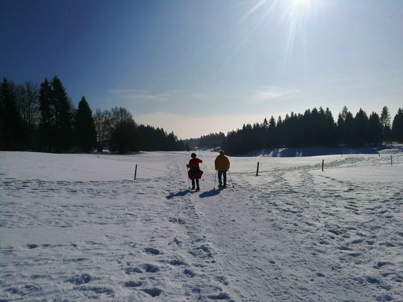 Itinéraire Raquettes du site de Lachat