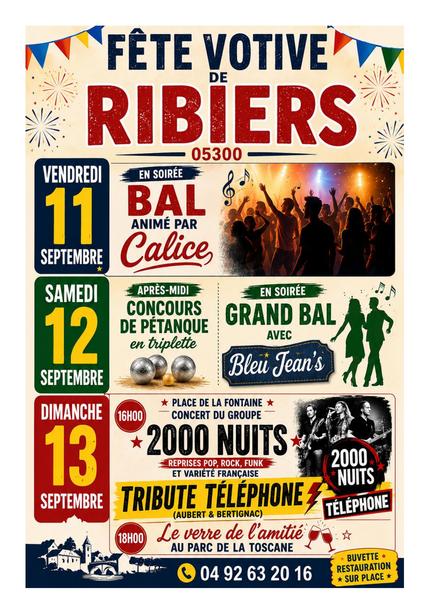Fête votive de Ribiers