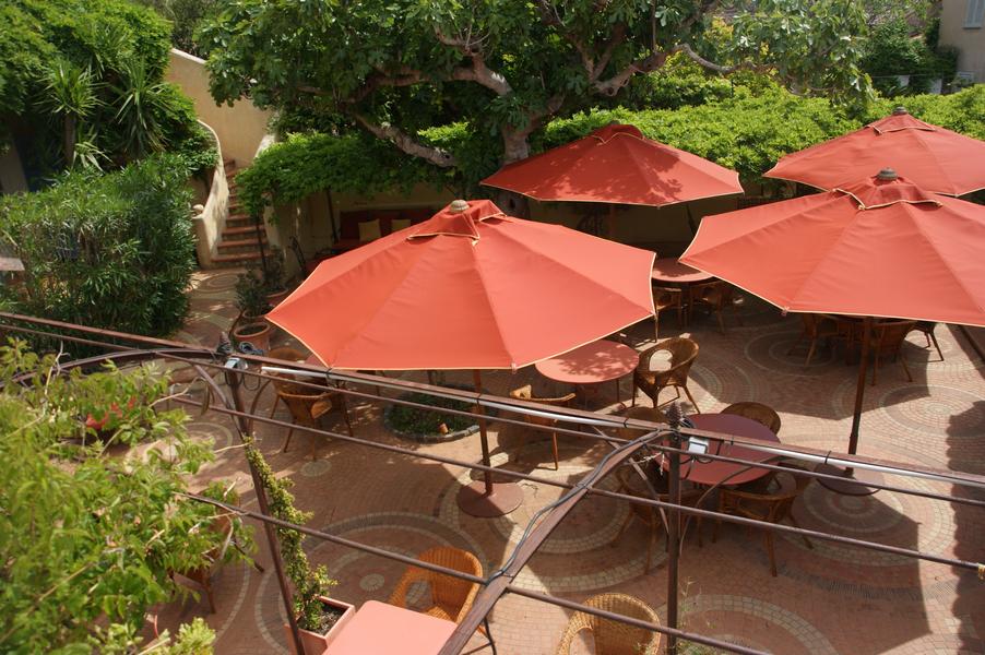 Vue sur le patio