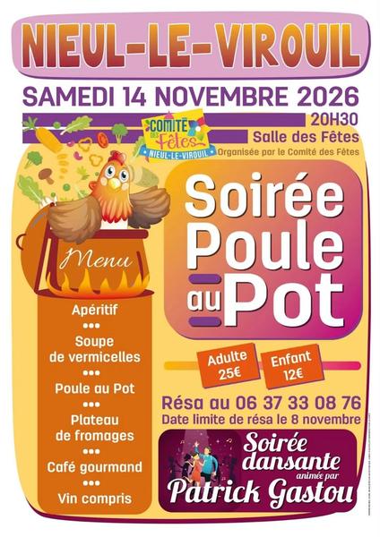 Soirée poule au pot