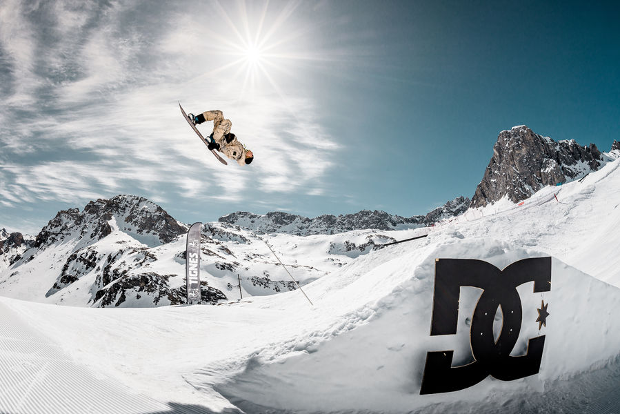 Freestyle à Tignes