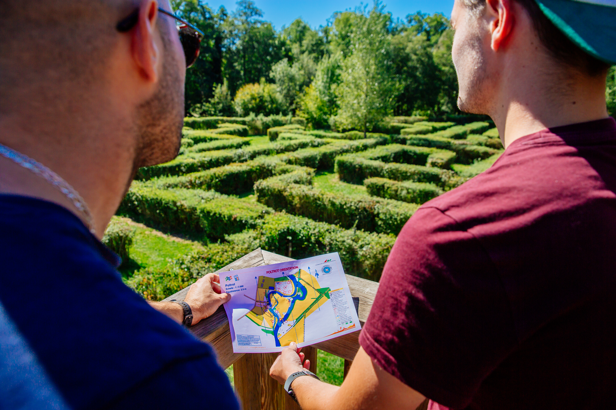 Course d’orientation de la base de pleine nature de Poltrot