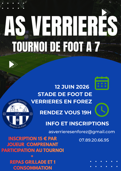 Tournoi ASV foot à 7