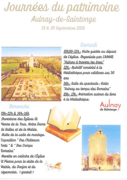 Aulnay-de-Saintonge au fil des siècles
