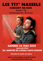 Concert en duo des Tit' Nassels