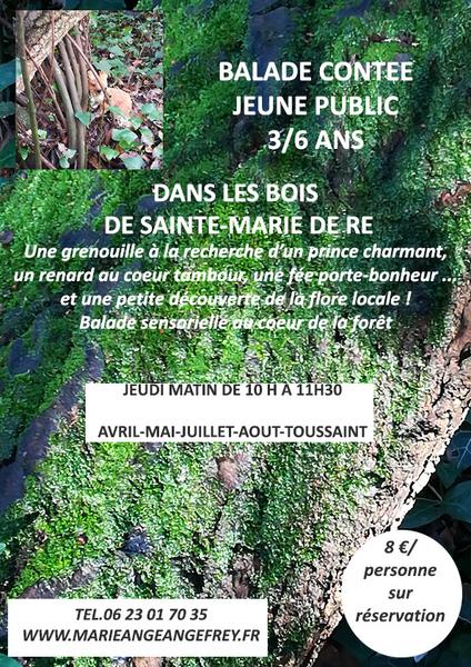 Balades contées de Marie-Ange: Balade Jeune public 3-6 ans