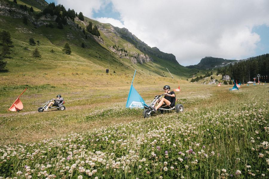 Mountain Kart in zomer