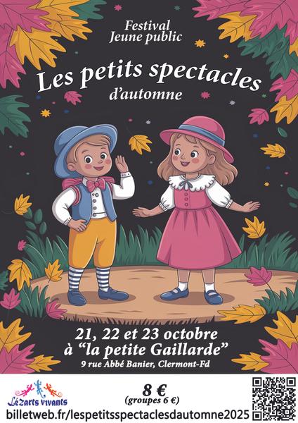 Les Petits spectacles d’automne | La Petite Gaillarde