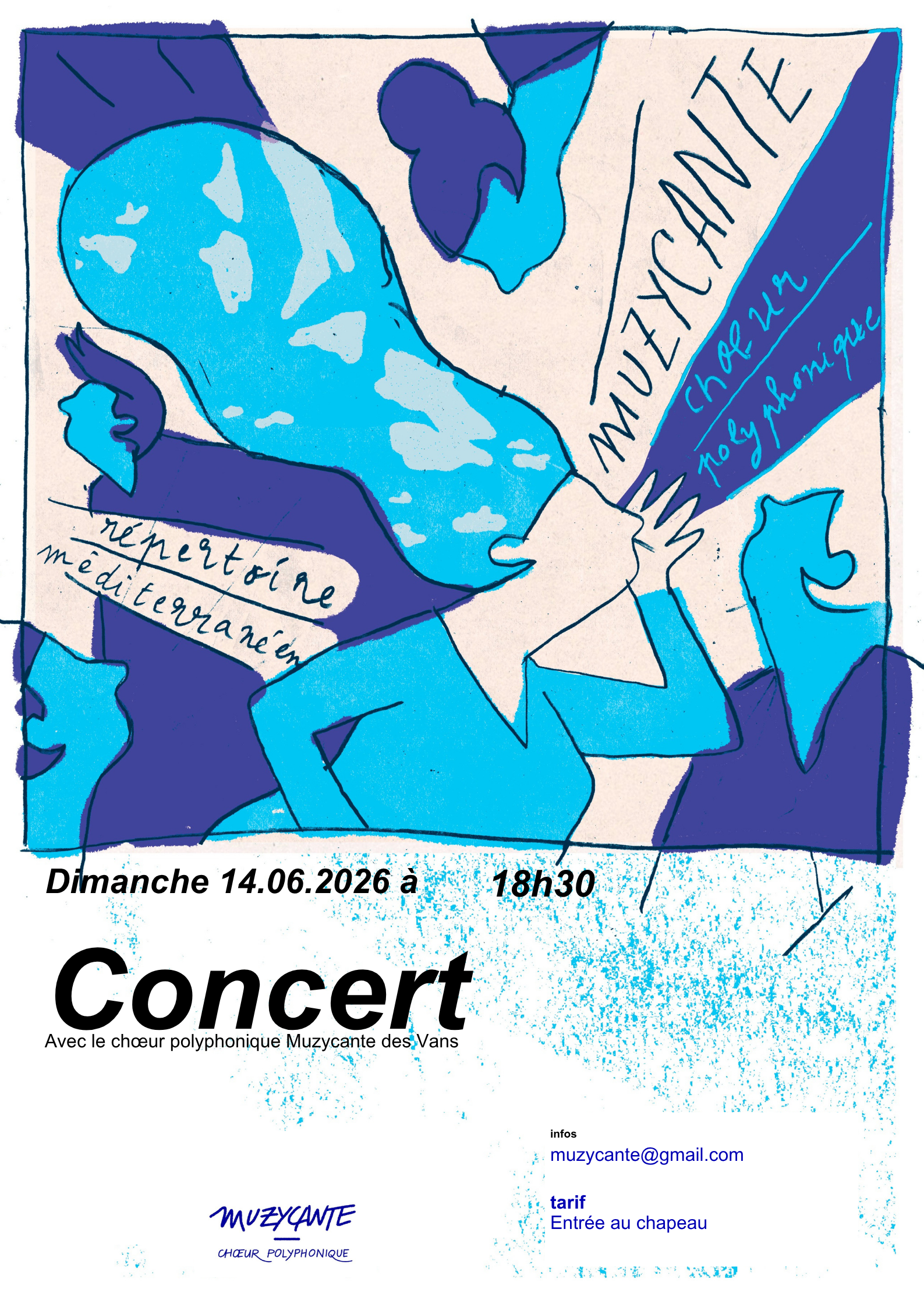 Concert à l'église d'Uzer
