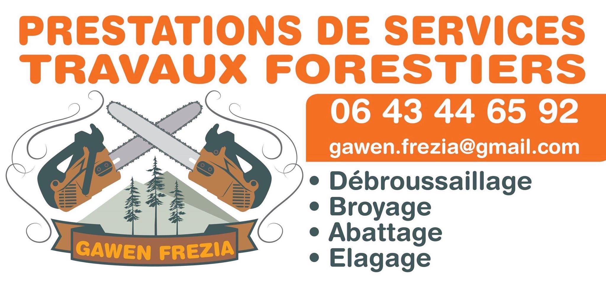 Gawen Frezia - Travaux forestiers