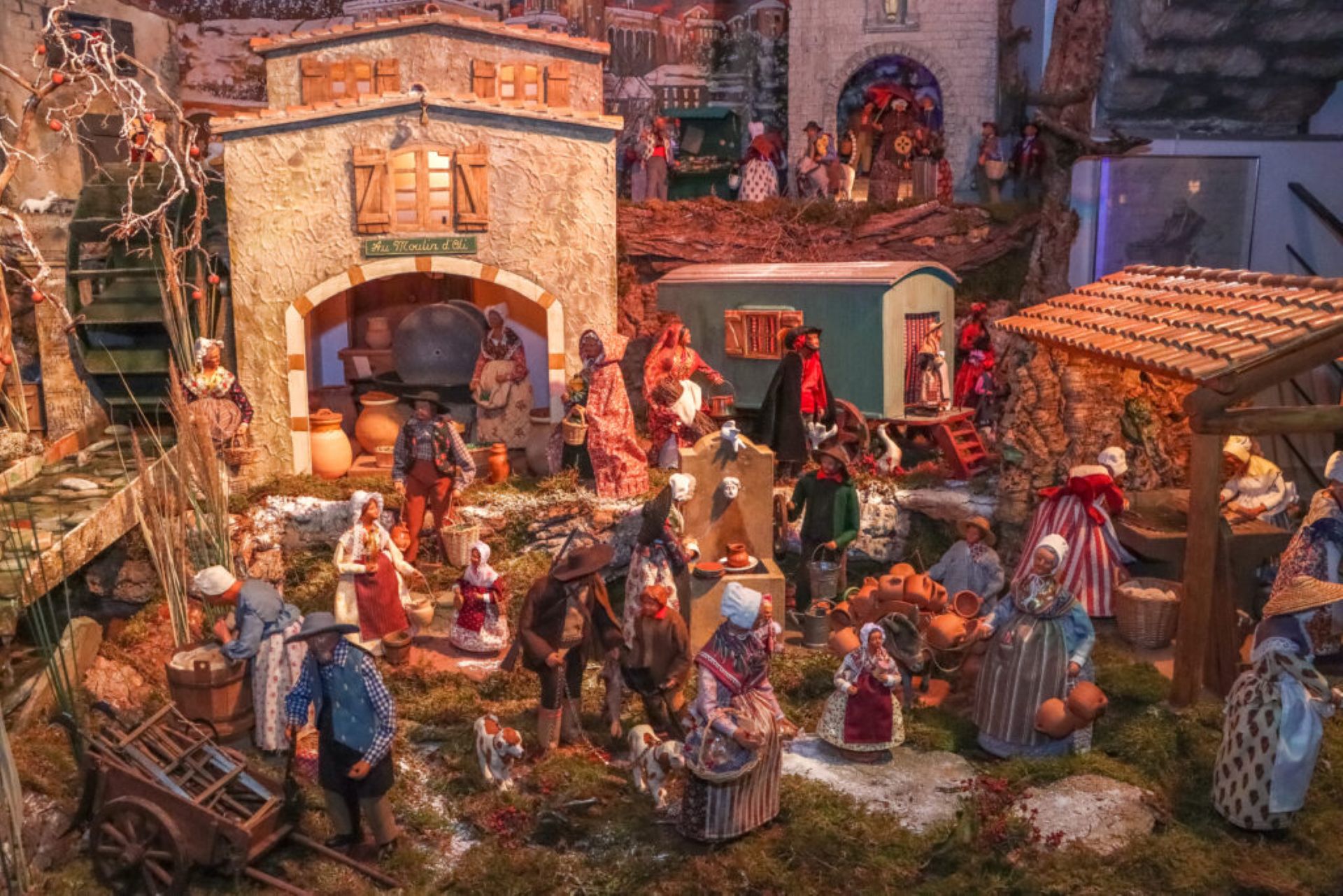 49ème Crèche de Santons animés de Gilbert Orsini