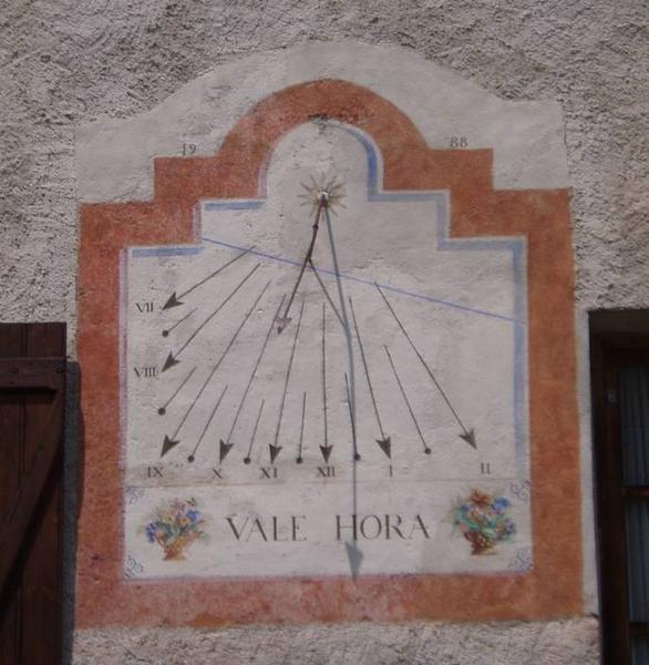 Cadran solaire maison Maritau