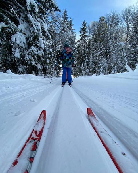 Cours de ski nordique aux Mouilles_Bellevaux