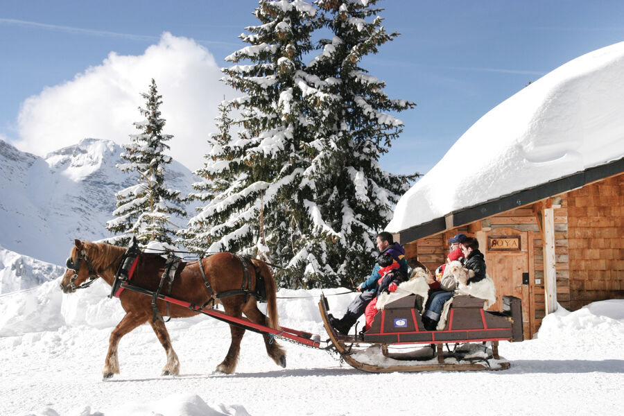Balade en calèche Avoriaz 1800