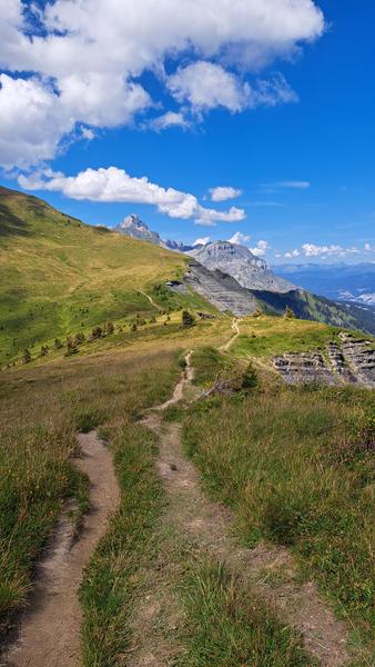 Grand Croisse Baulet depuis l'Avenaz – sentier pédestre_Cordon