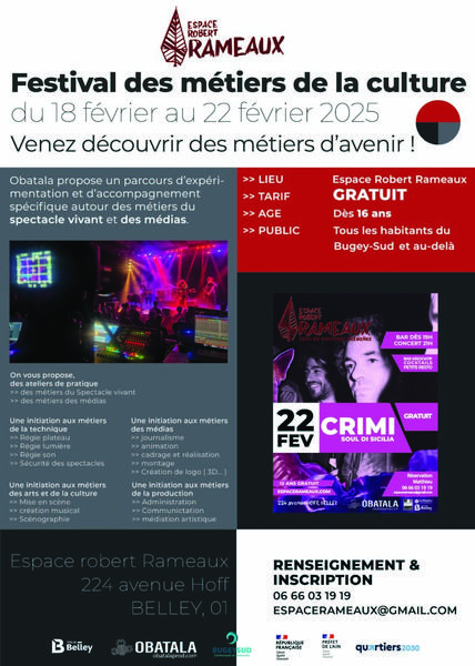 http://Festival%20des%20métiers%20et%20de%20la%20culture%20à%20l'Espace%20Rameaux