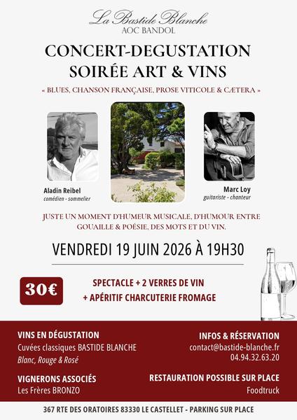Soirée Art & Vins_Le Castellet