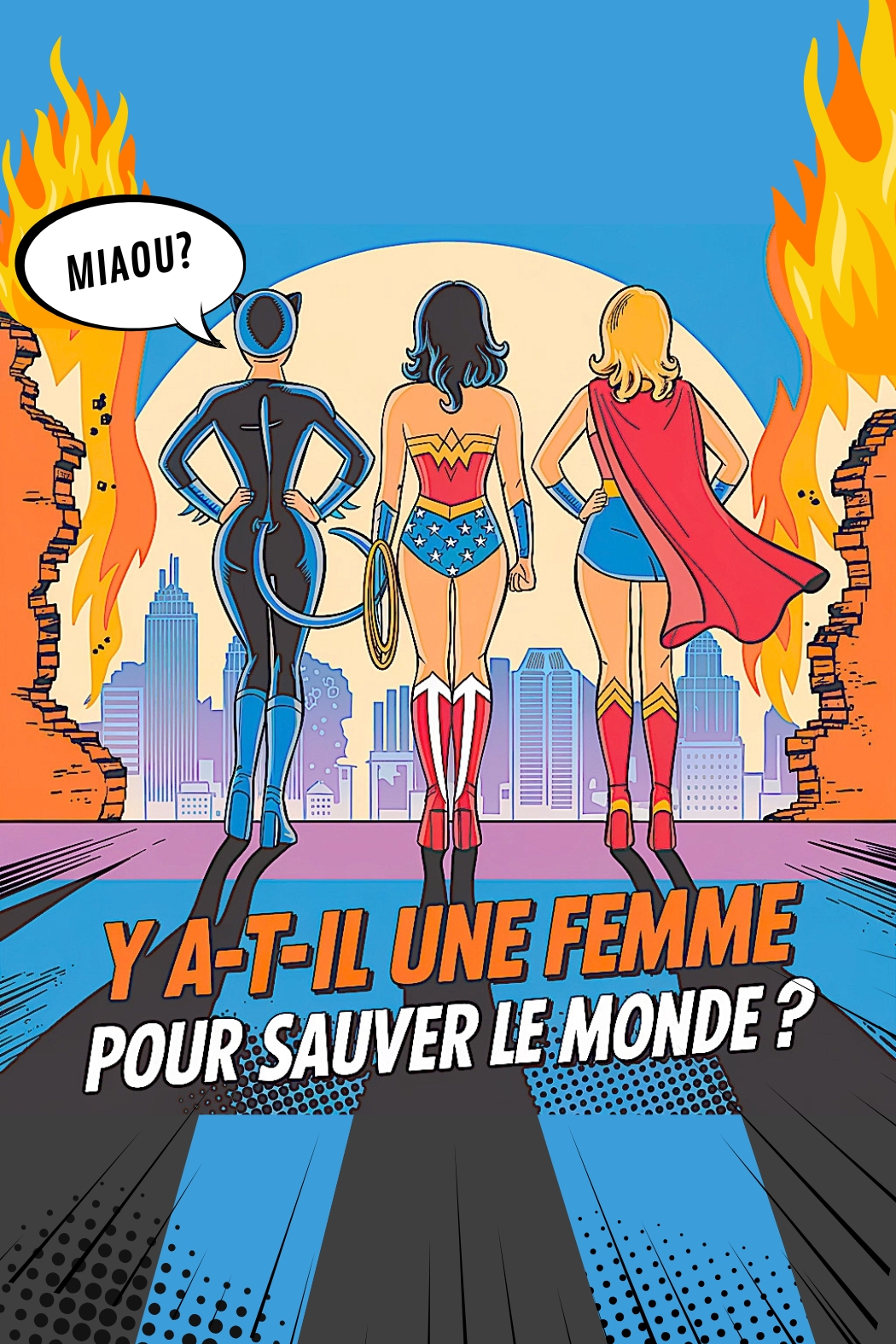 BD Comédie - Y'a-t-il une femme pour sauver le monde ?
