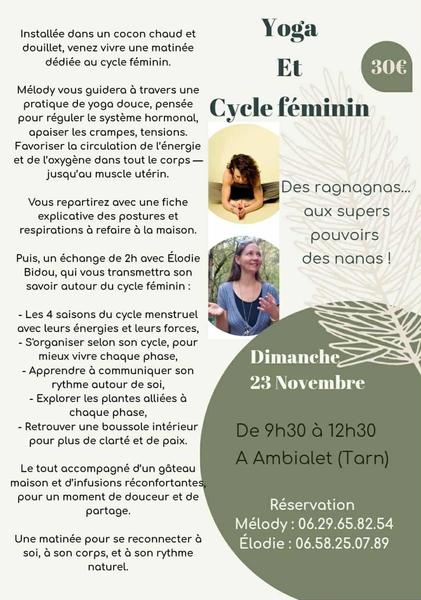 Yoga et cycle féminin