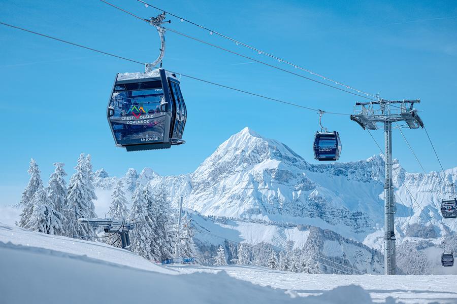 DJ Live en télécabine_Crest-Voland