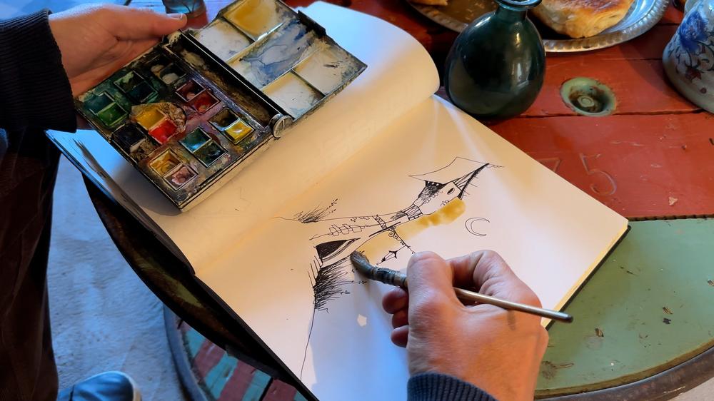 Stage d'éclaboussures d'aquarelle 2 jours