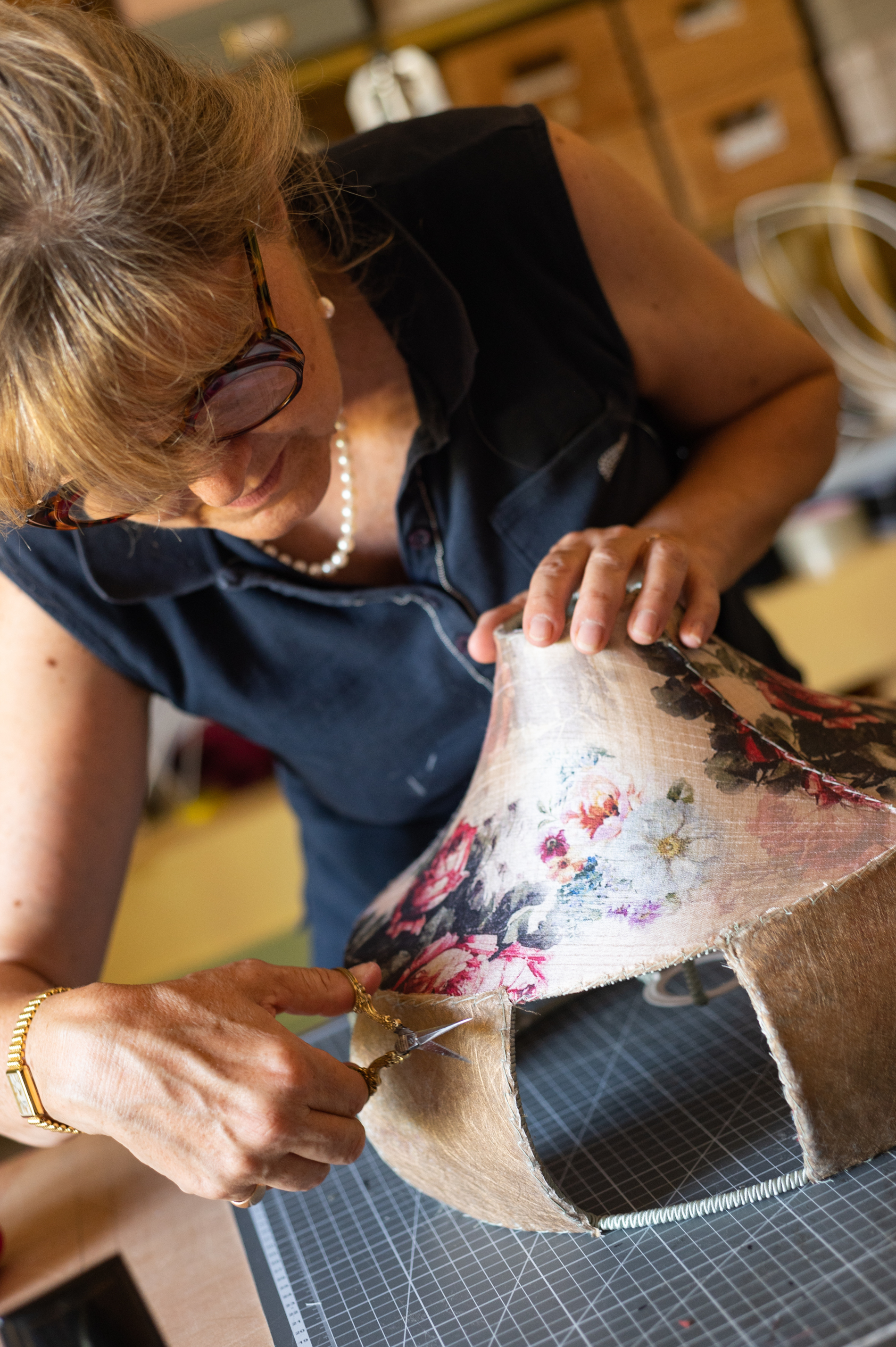 Visite-démonstration à l'atelier 