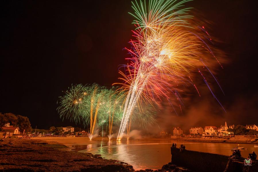 "Lumière sur l'Atlantique" : spectacle pyrotechnique
