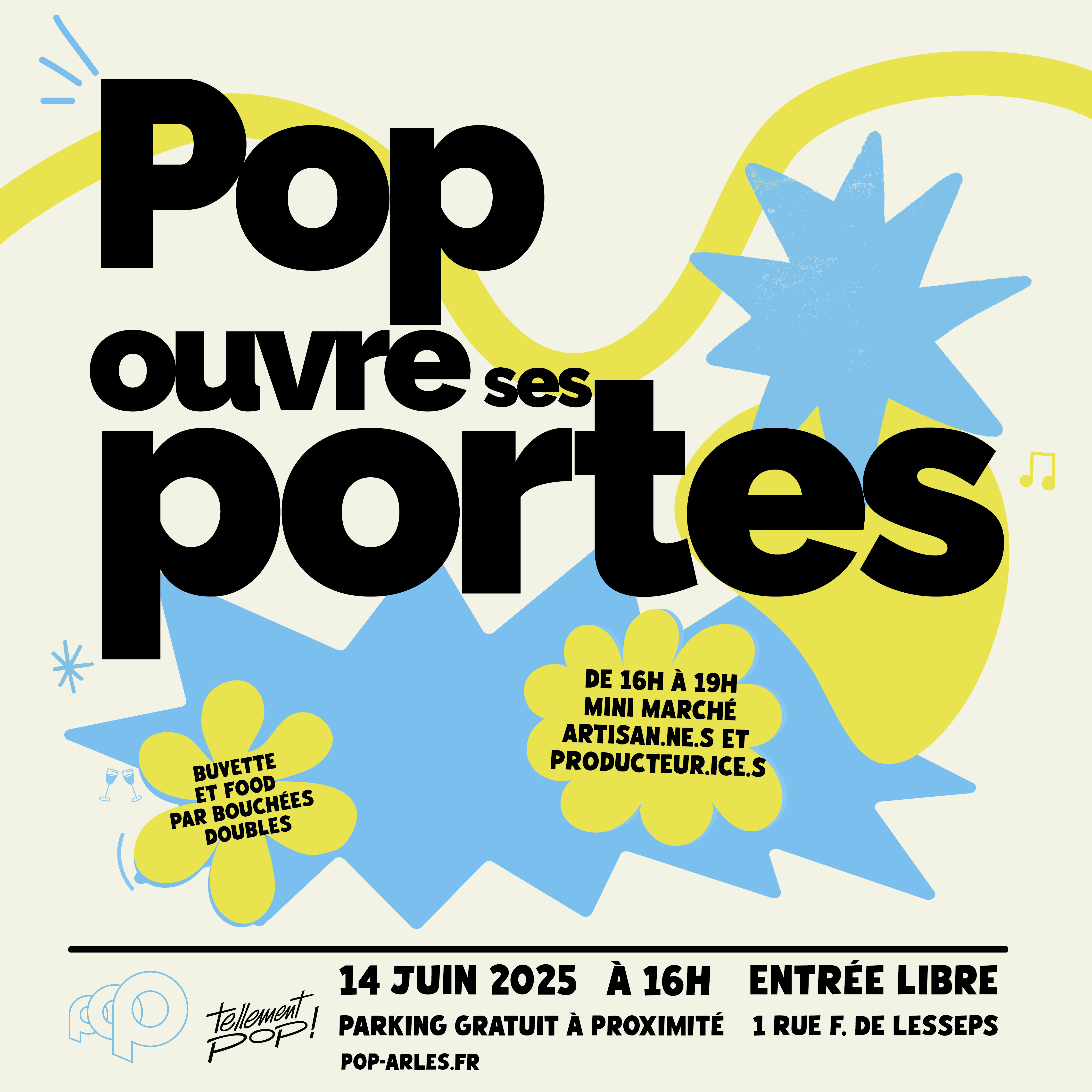 Pop ouvre ses portes