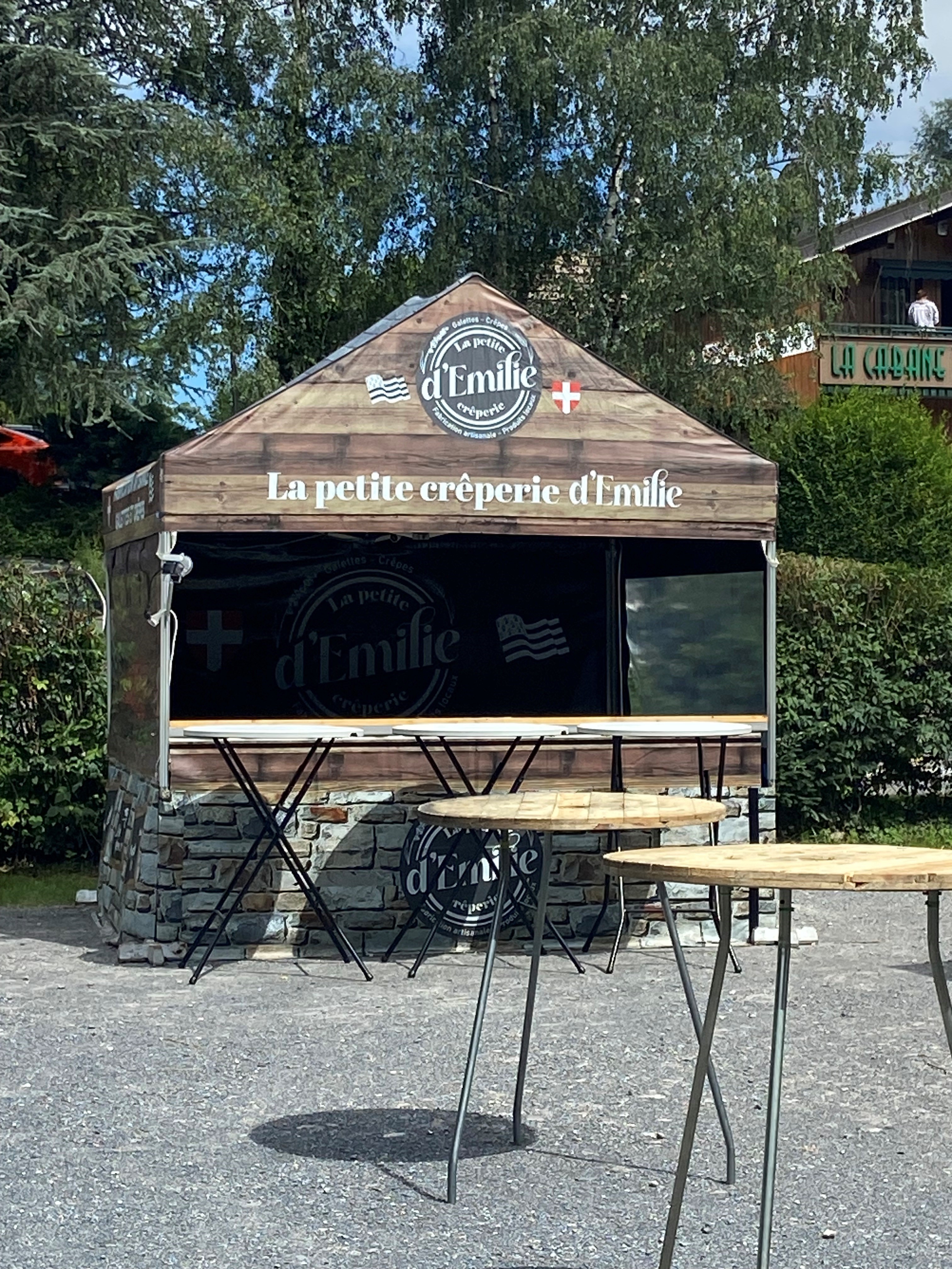 Stand de la petite crêperie d'Emilie