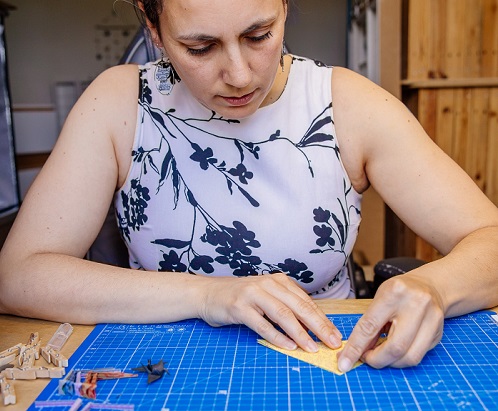 Atelier origami - La petite robe noire