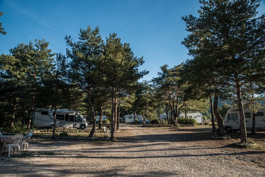 Aire de stationnement Castellane camping-cars