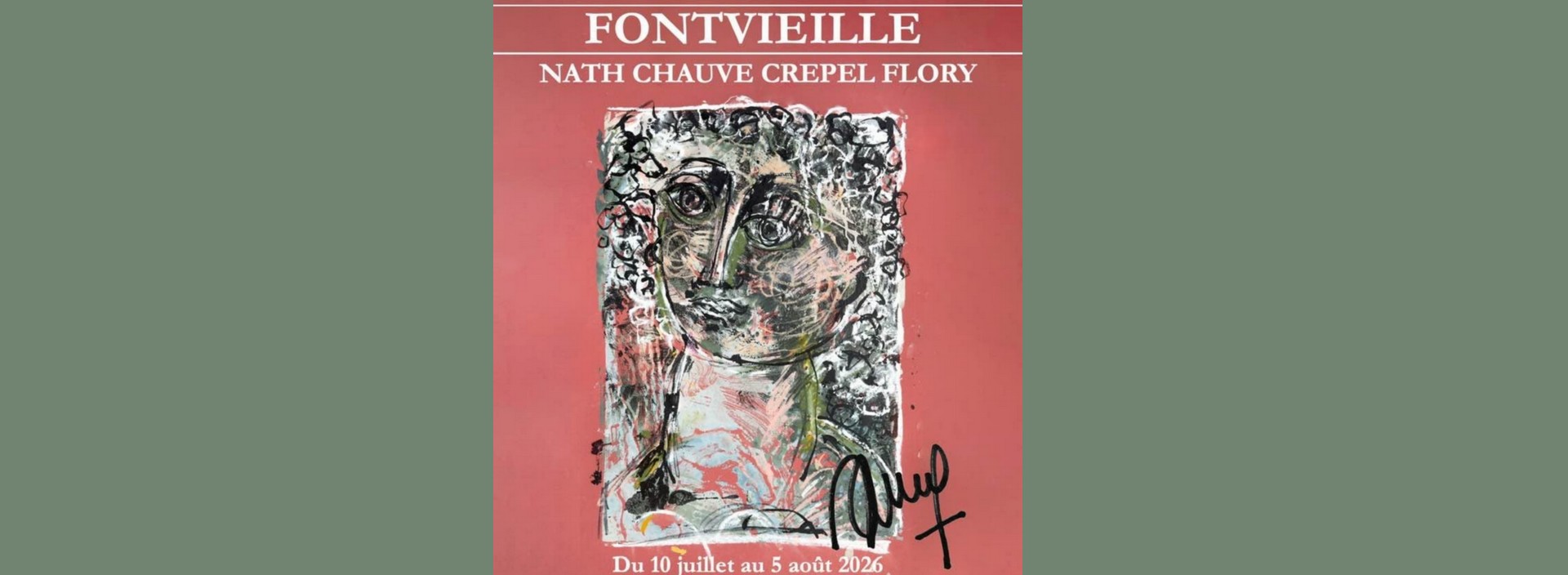 Exposition d'été de Nath Chauve Crepel Flory dans son atelier