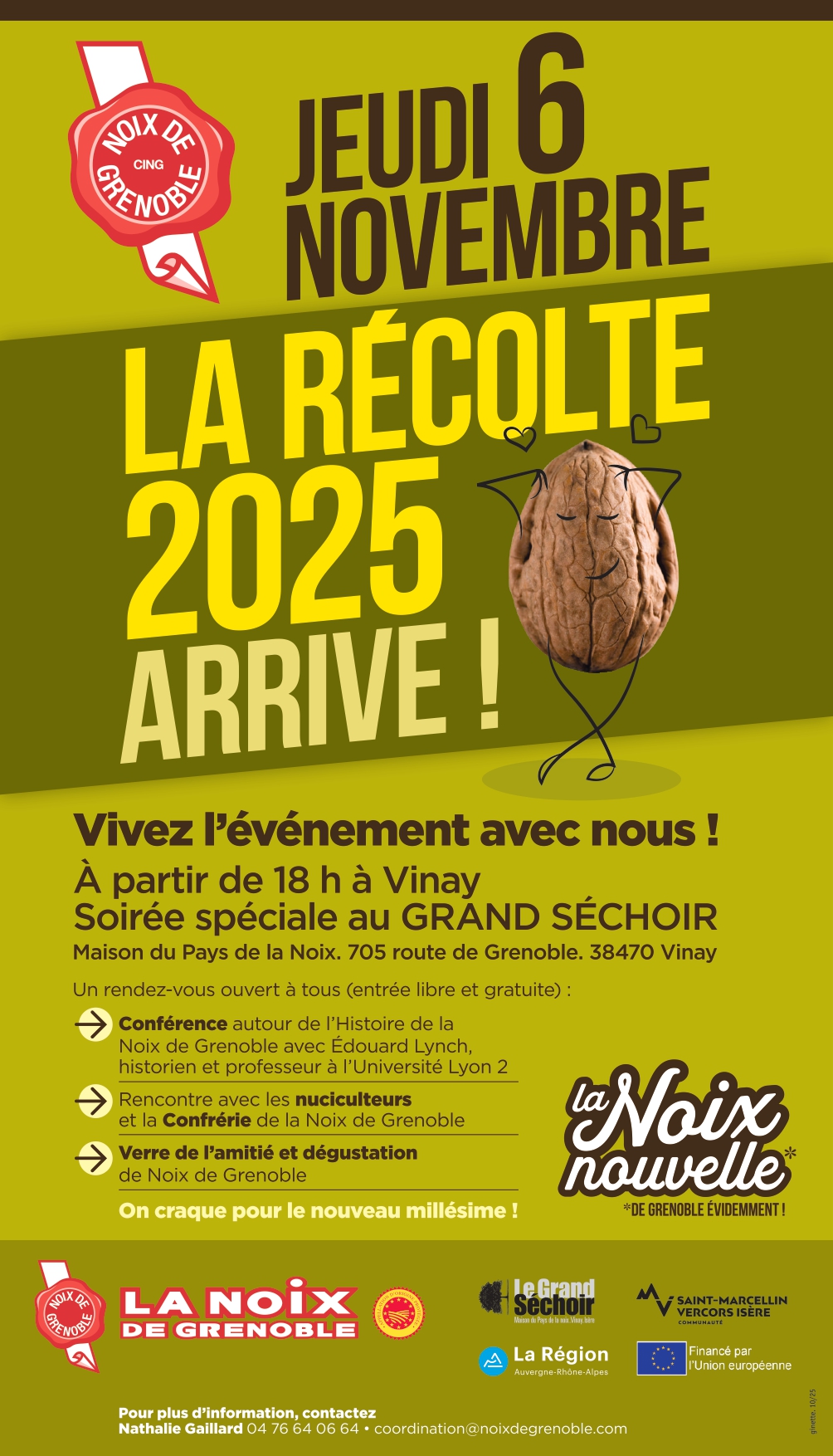 Soirée récolte de la noix 2025_Vinay